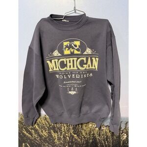 Vintage Michigan Sweatshirt The University Of Michigan 1817 L